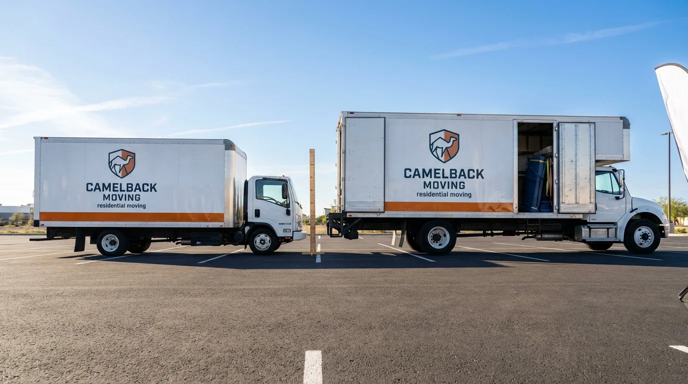 Moving truck size capacity guide in North Wilkesboro
